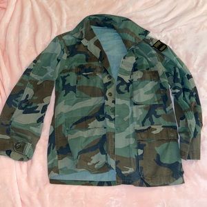 Camo jacket oversized